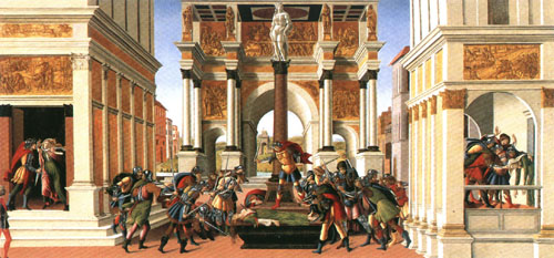 History of the Lucrezia from Sandro Botticelli