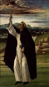 Preaching St. Dominikus. from Sandro Botticelli