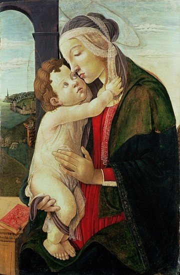 The Virgin and Child, 15th century from Sandro Botticelli