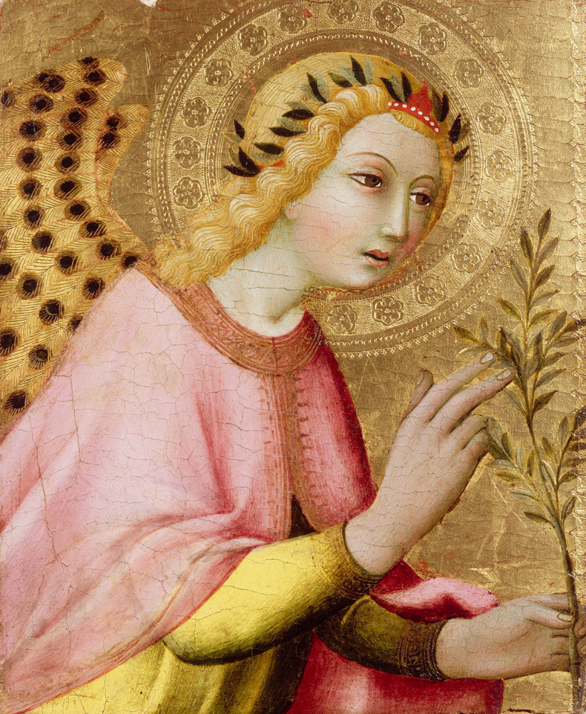 The Angel of the Annunciation from Sano di Pietro