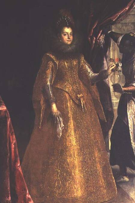 Portrait of Giulia, wife of Cesare D'Este from Santo Peranda