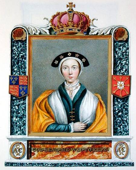 Portrait of Anne of Cleves (1515-57) 4th Queen of Henry VIII from 'Memoirs of the Court of Queen Eli from Sarah Countess of Essex