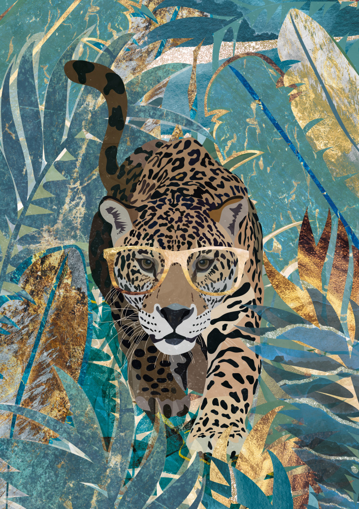 Curious jaguar in the rainforest from Sarah Manovski