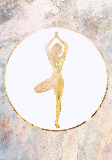 Yoga gold marble 1
