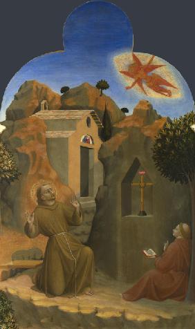 The Stigmatisation of Saint Francis (From Borgo del Santo Sepolcro Altarpiece)