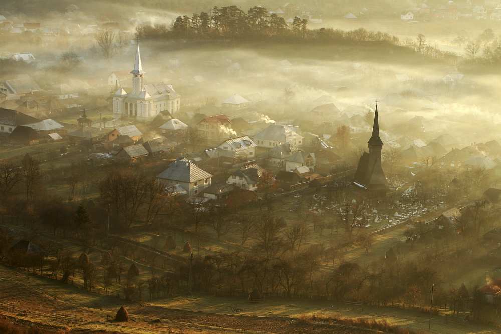 the village born from fog... from S.C.