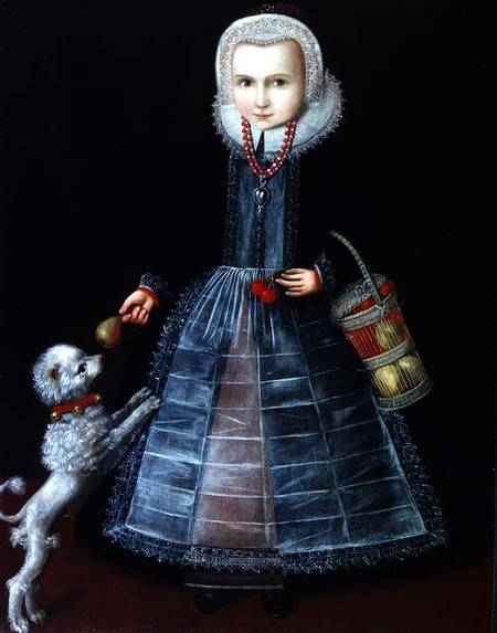 Portrait of a Girl from School of Friesland