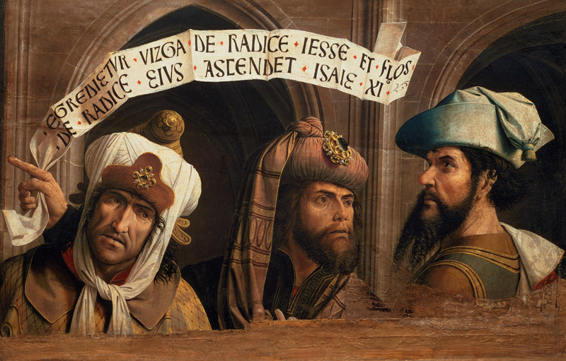 Decapitate three of biblical prophets from Schule (Provençalische)