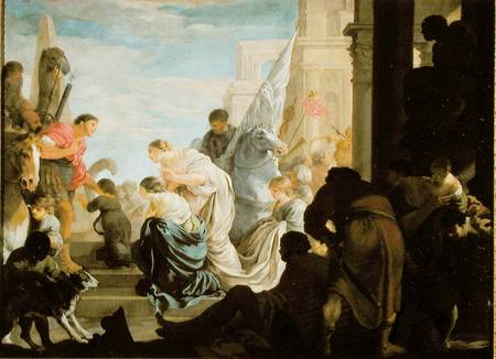 The Meeting of Anthony and Cleopatra from Sébastien Bourdon