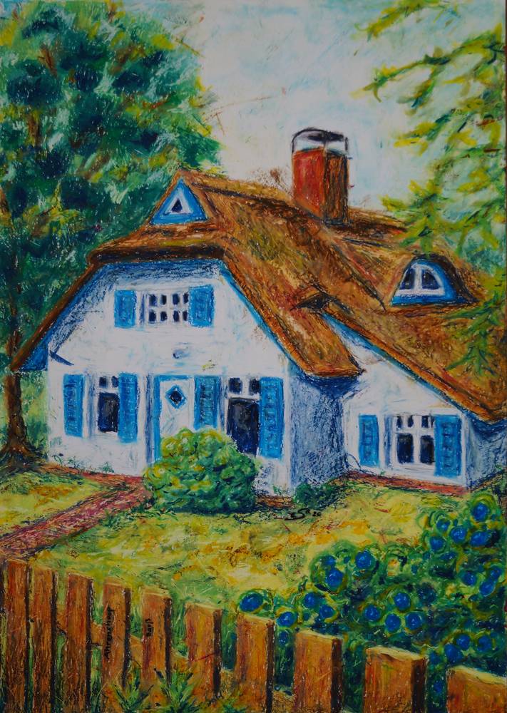 Haus in Ahrenshoop, Darß, Ostsee from Eva Seltmann-Reinig