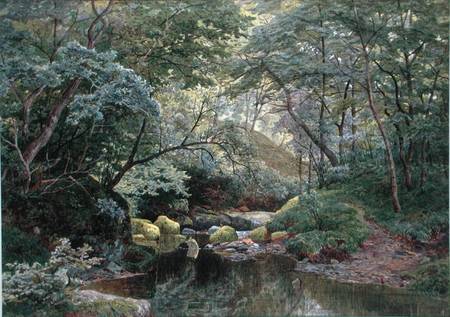 A Woodland Stream from S.G. Williams Roscoe