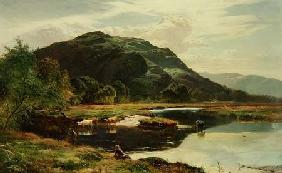 Highland Loch Scene