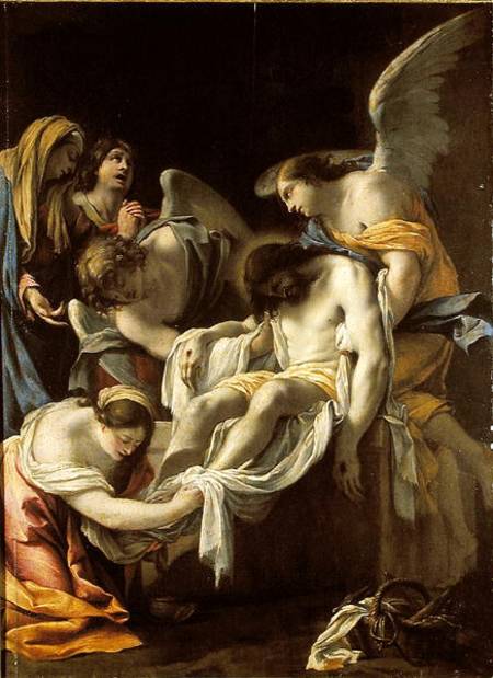 The Entombment from Simon Vouet