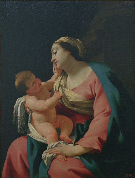 S.Vouet, Madonna mit dem Kind from Simon Vouet