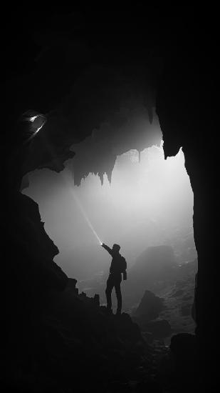 Explore in caves