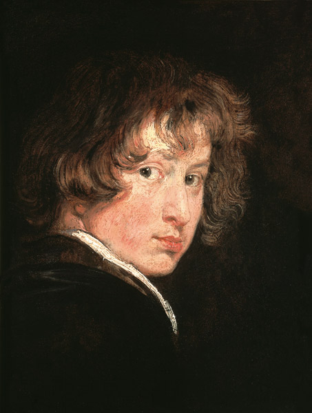 Youthful self-portrait from Sir Anthonis van Dyck