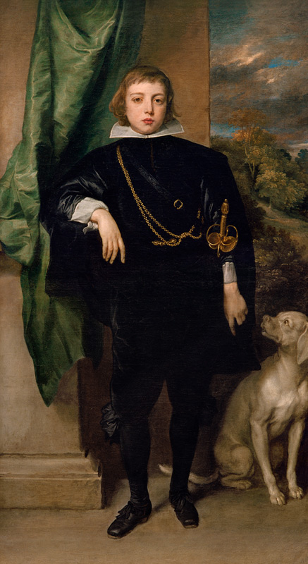 Prince Rupert , Portrait from Sir Anthonis van Dyck