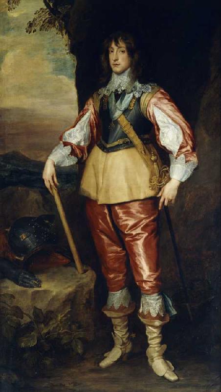 Bildnis von Karl I. Ludwig von der Pfalz. from Sir Anthonis van Dyck
