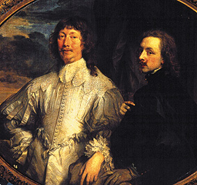Van Dyck with Sir Endymion Porter from Sir Anthonis van Dyck