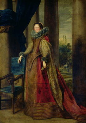 Portrait of a Lady, presumed to be the Marquise Geromina Spinola-Doria de Genes (oil on canvas) from Sir Anthony van Dyck