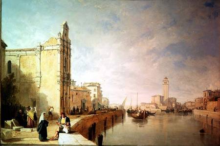 A View of Murano from Sir Augustus Wall Callcott