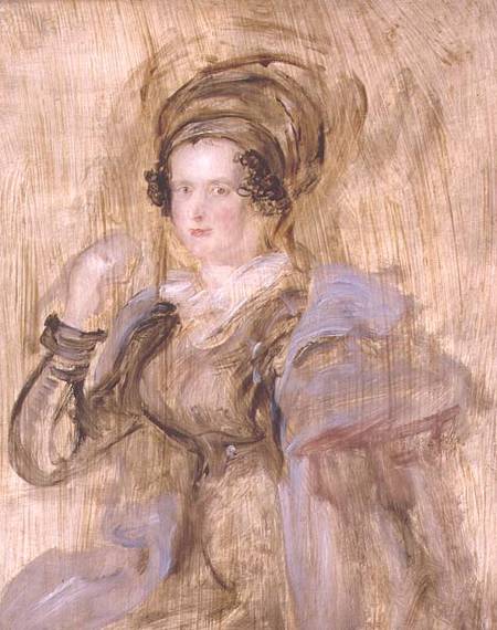 Portrait of Maria, Lady Chalcott from Sir David Wilkie