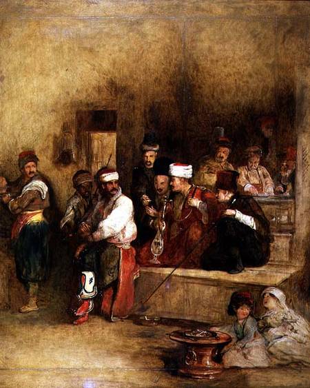 A Tartar Messenger Narrating the News of the Victory of St. Jean D'Acre from Sir David Wilkie