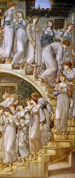The Golden Stairs. from Sir Edward Burne-Jones
