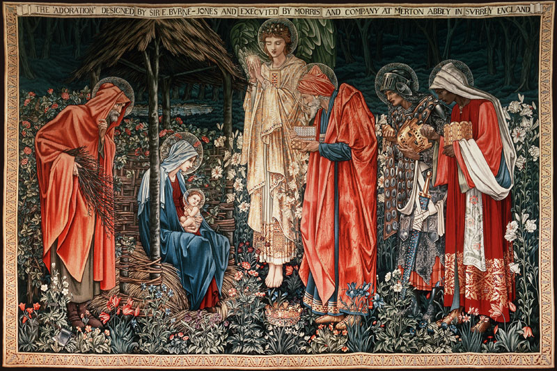 The Adoration of the Magi from Sir Edward Burne-Jones
