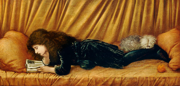 Portrait of Katie Lewis from Sir Edward Burne-Jones