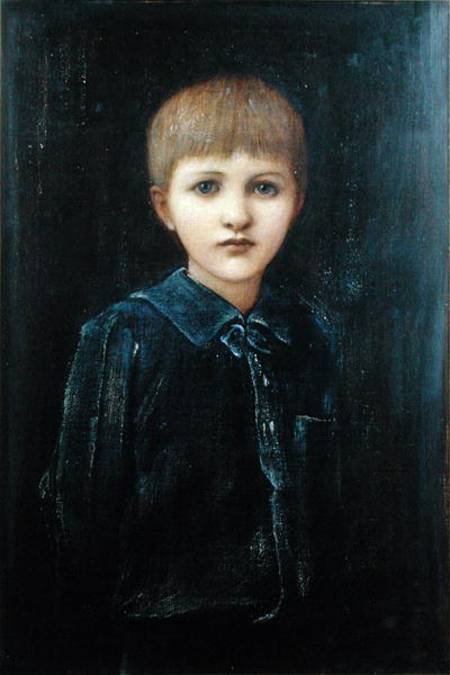 Portrait of Denis Mackail, grandson of the artist from Sir Edward Burne-Jones