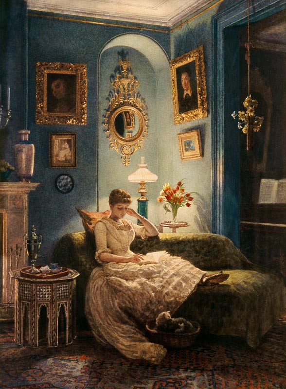 An Evening at Home from Sir Edward John Poynter