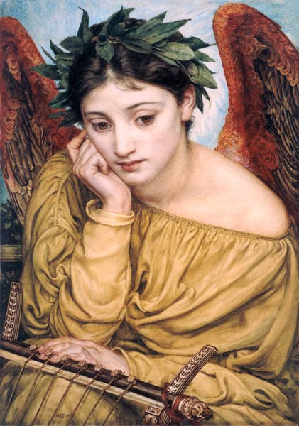 Erato, Muse of Poetry from Sir Edward John Poynter