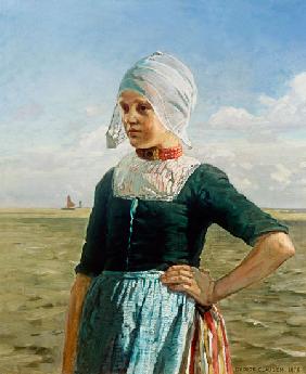 Dutch girl of the Zuyder sea