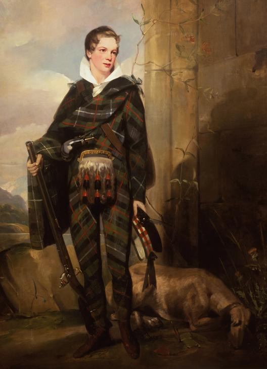 Portrait of a young boy, undatiert. from Sir John Watson Gordon