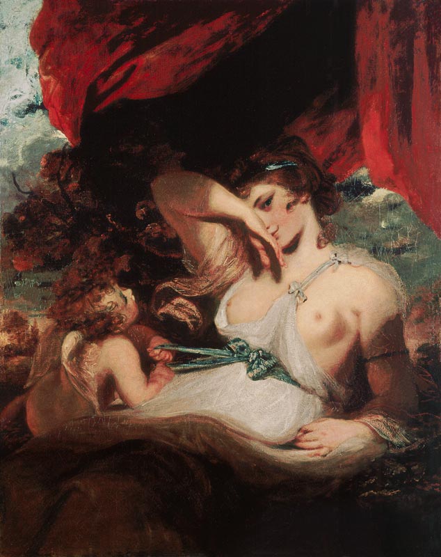 Cupid Unfastening the Girdle of Venus from Sir Joshua Reynolds