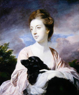 Lady Charles Spencer (oil on canvas) from Sir Joshua Reynolds