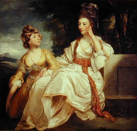 Mrs Thrale and her Daughter Hester (Queeney) from Sir Joshua Reynolds