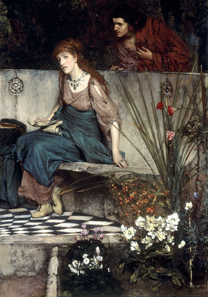 The First Reproach. from Sir Lawrence Alma-Tadema