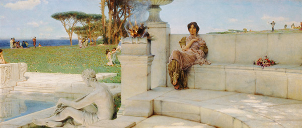 The Voice of Spring. from Sir Lawrence Alma-Tadema