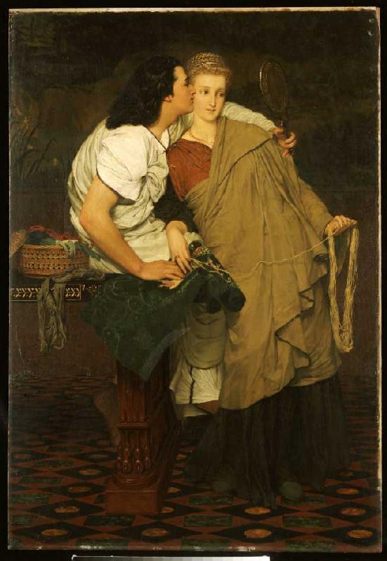 The loving (Honeymoon) from Sir Lawrence Alma-Tadema
