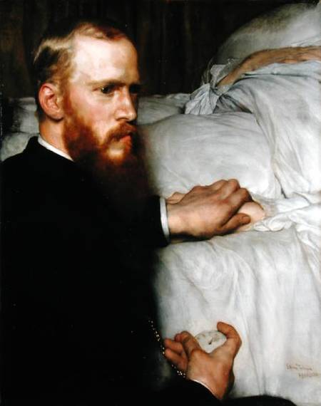 Portrait of Dr Washington Epps, My Doctor from Sir Lawrence Alma-Tadema