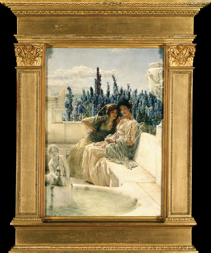 Whispering Noon from Sir Lawrence Alma-Tadema