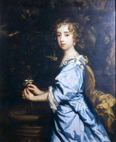 Isabella Dormer, aged 8, later Countess of Mountrath from Sir Peter Lely