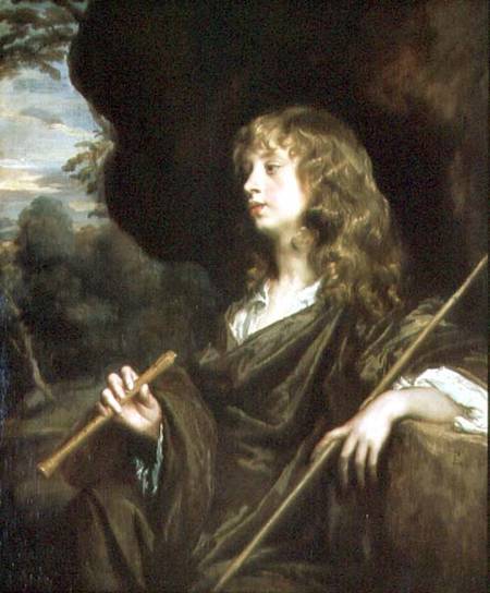 Young Man as a Shepherd from Sir Peter Lely