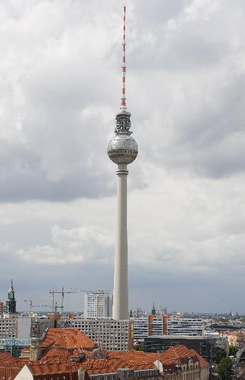 Fernsehturm am Alexanderplatz in Berlin from Soeren Stache