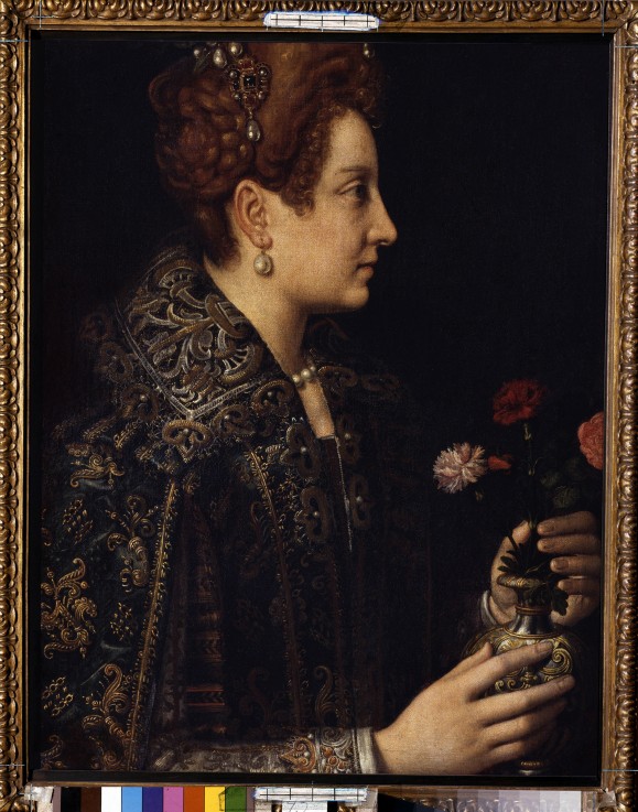 Female portrait from Sofonisba Anguissola