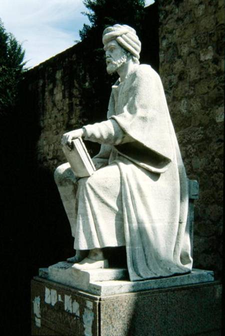 Statue of Moses Maimonides (1135-1204) from Spanish School