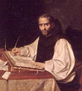Portrait of Jose de Siguenza, prior and librarian of the monastery of San Lorenzo