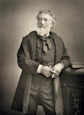 Sir Frederic Leighton (1830-96), painter, portrait photograph (b/w photo) 